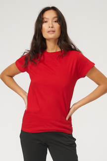 T -shirt di base - rosso