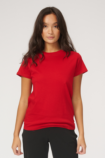 T -shirt di base - rosso