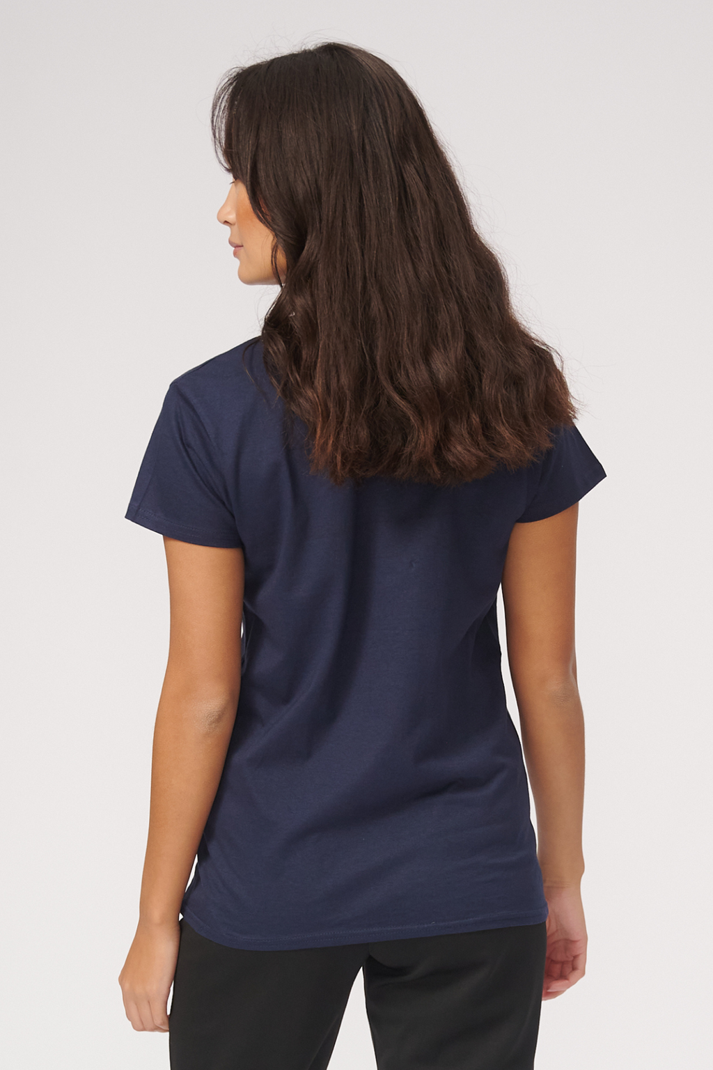 T -shirt di base - blu scuro