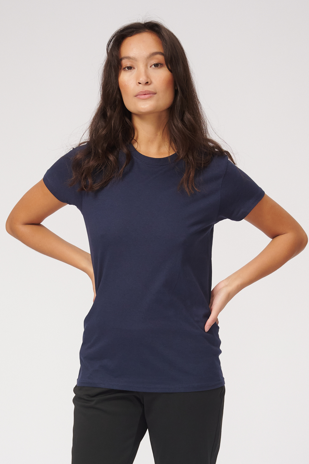 T -shirt di base - blu scuro