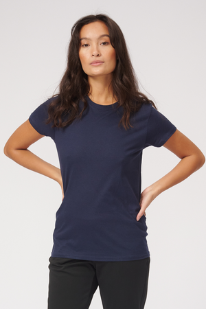 T -shirt di base - blu scuro