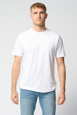 T -shirt di base organica - bianco
