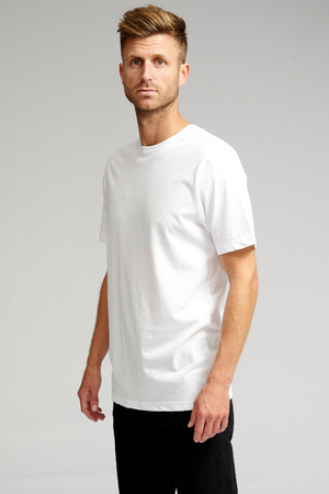 T -shirt di base organica - bianco