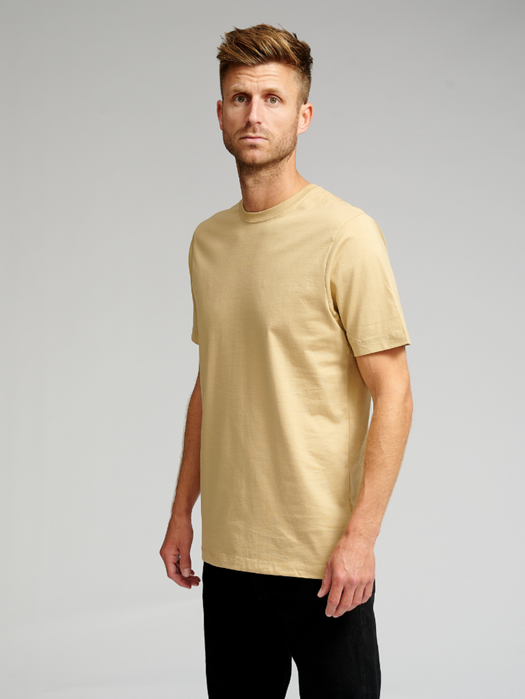 Organic Basic T-shirt - Beige