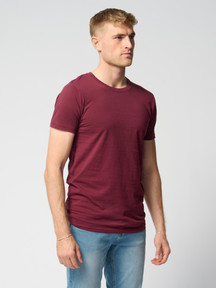 T -shirt muscolare - rosso bordeaux