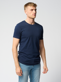 T -shirt muscolare - blu scuro