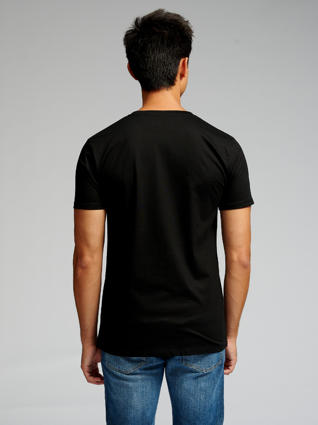 T -shirt muscolare - nero