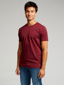 T -shirt muscolare - rosso bordeaux