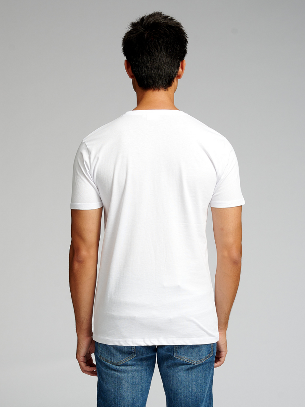 T -shirt muscolare - bianco