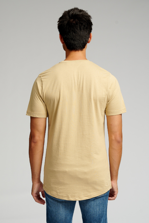 T -shirt lunga - beige
