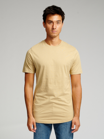 T -shirt lunga - beige