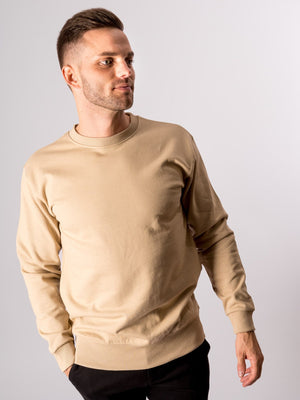 Crewneck di base - Khaki