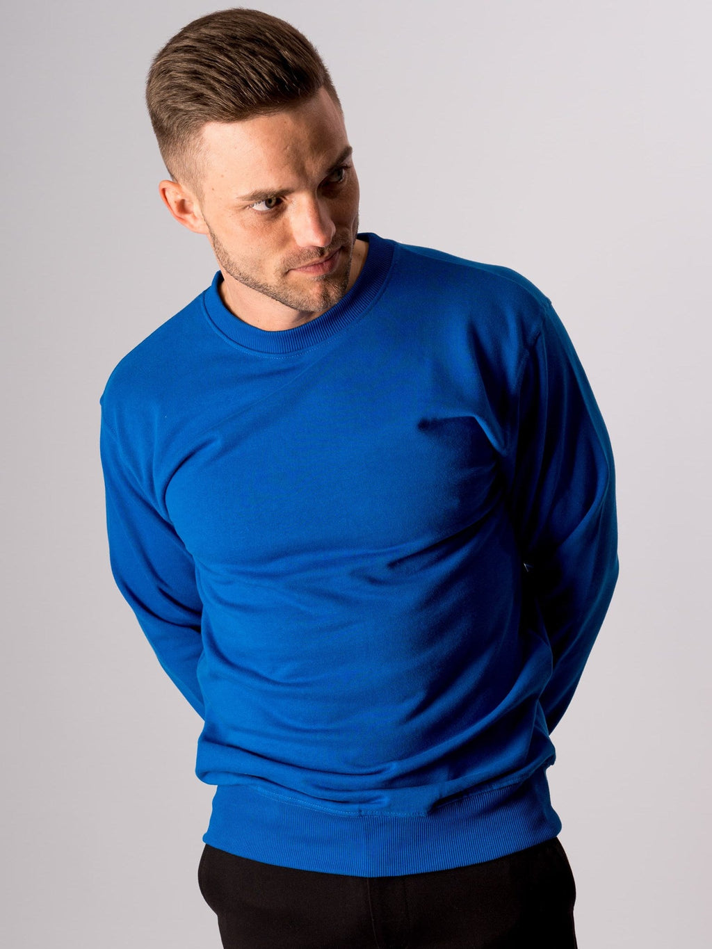 Basic Crewneck - Swedish Blue