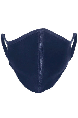 Maschera di stoffa - Navy (cotone biologico)