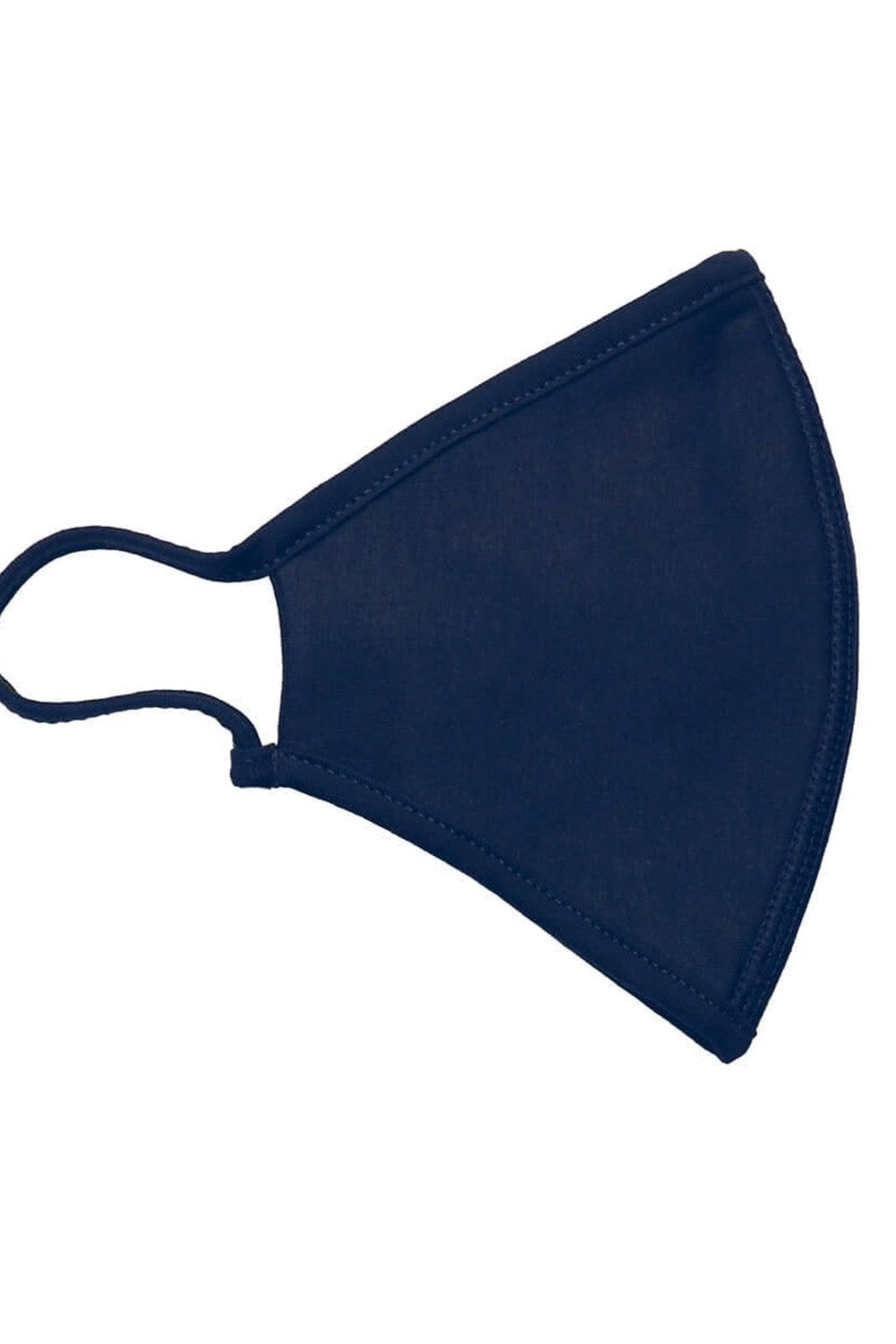 Maschera di stoffa - Navy (cotone biologico)