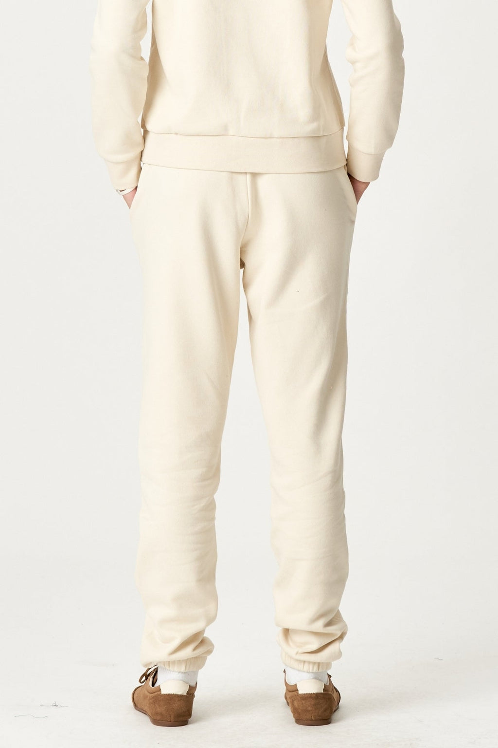 Pantaloni della tuta di base - Beige leggero