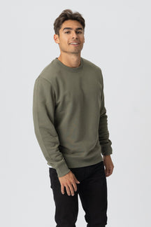 Sweatshirt Crewneck - Army Green