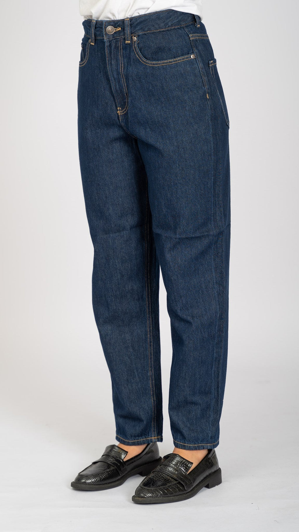 The Original Performance Mom Jeans - Denim blu scuro