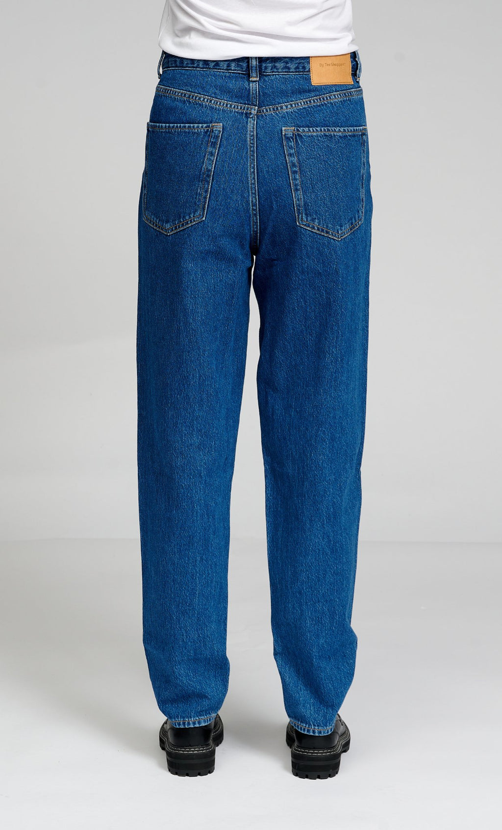 The Original Performance Mom Jeans - Denim blu medio