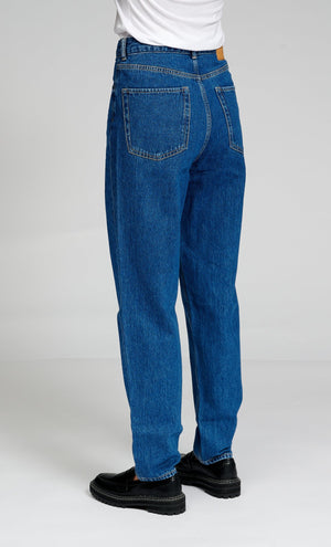 The Original Performance Mom Jeans - Denim blu medio