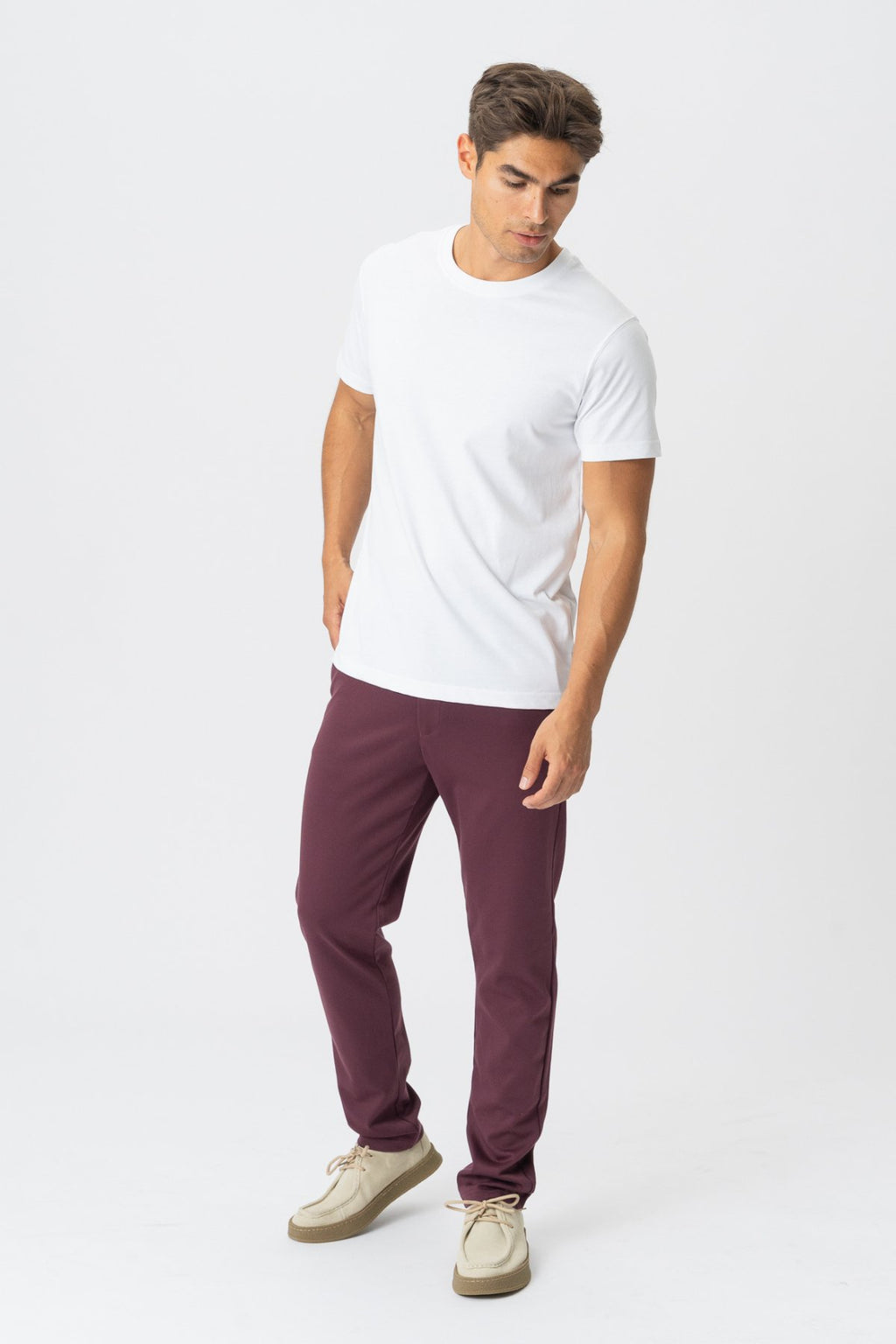 L'originale Performance Pants - Borgogna