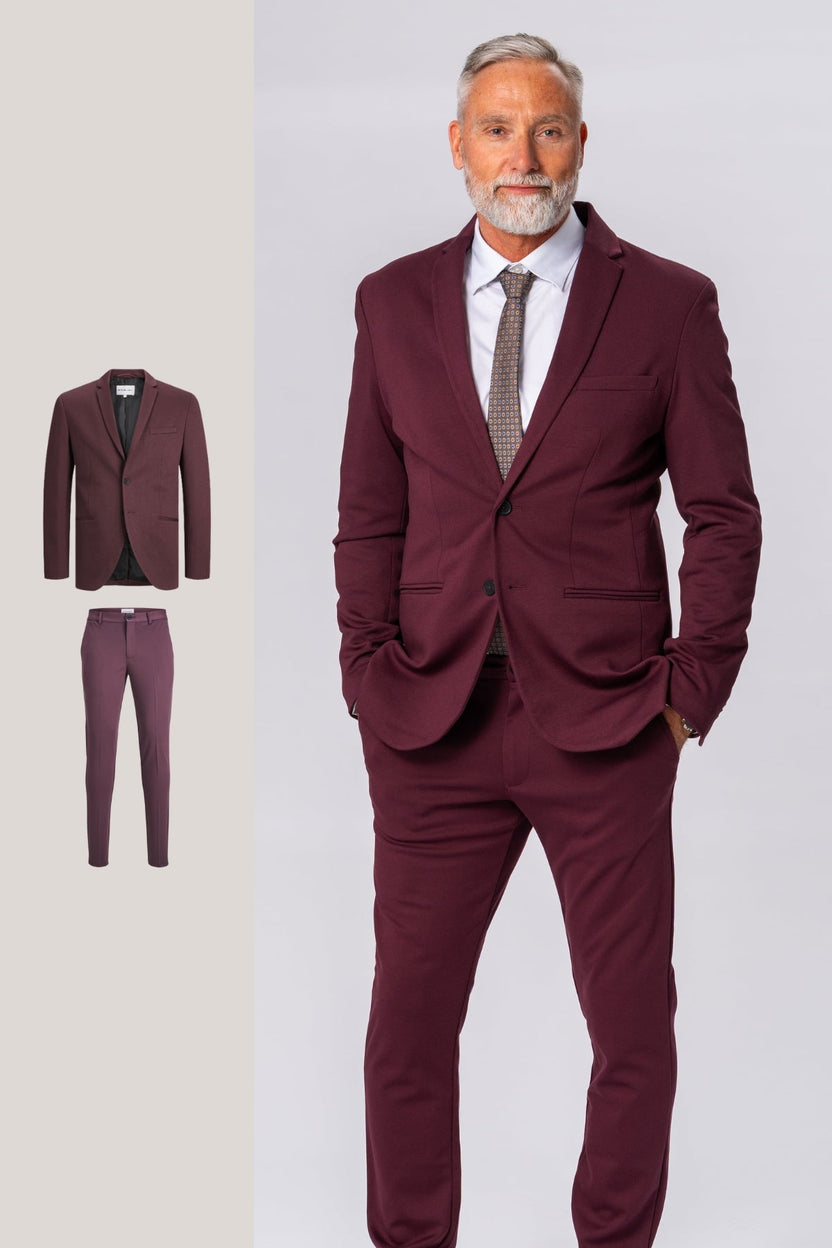 The Original Performance Suit™️ (Burgundy) - Package Deal - TeeShoppen Group™