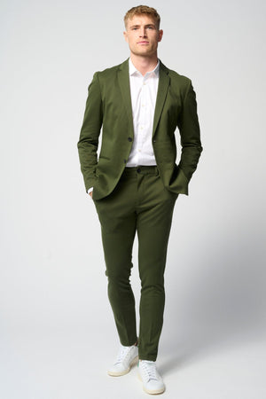 The Original Performance Suit™️ (Verde scuro) + Camicia e cravatta - Offerta pacchetto