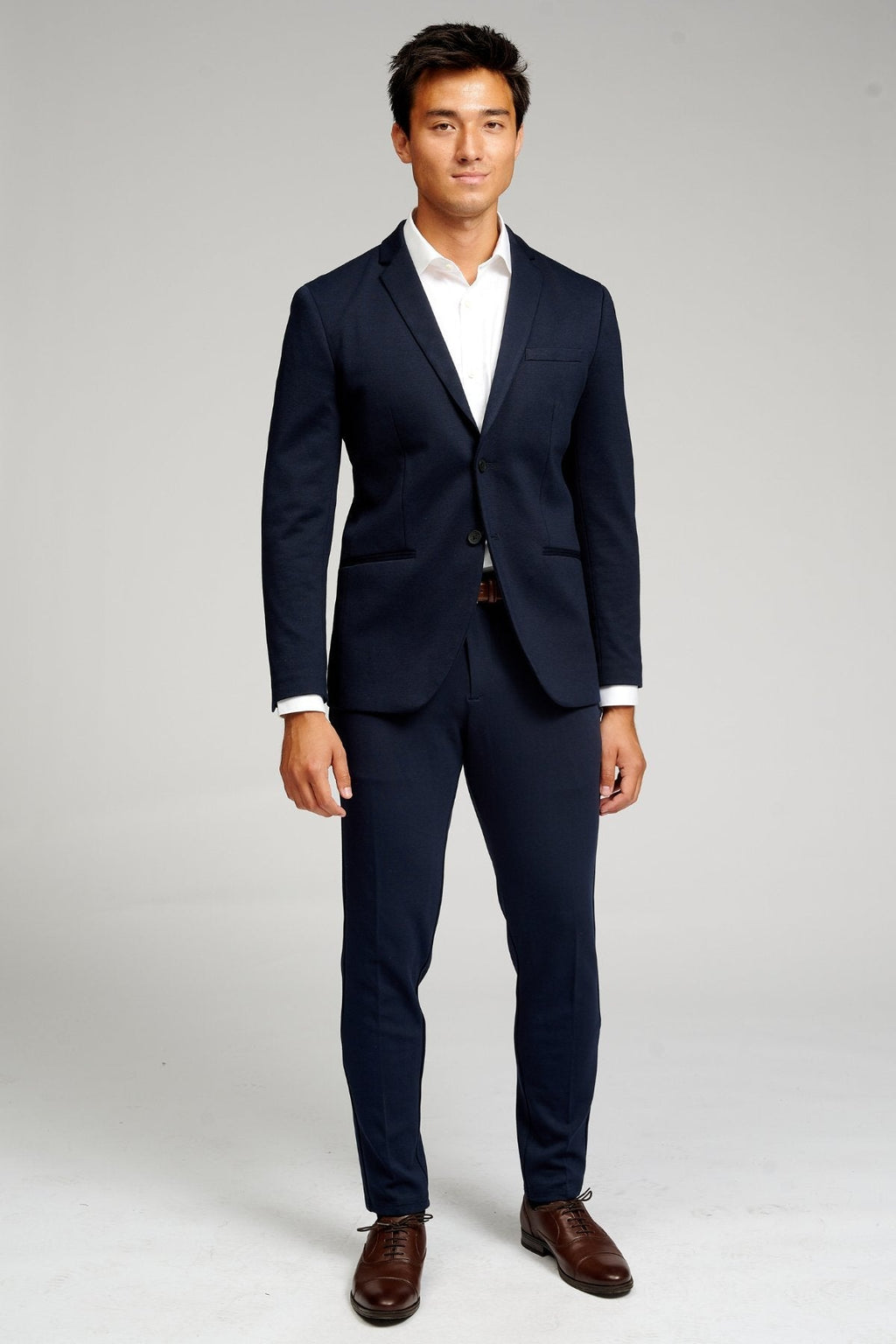 The Original Performance Suit™️ (Navy) + Shirt & Tie - Package Deal