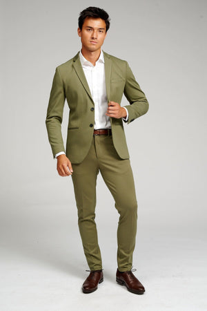 The Original Performance Suit™️ (Olive) + Camicia e cravatta - Offerta pacchetto