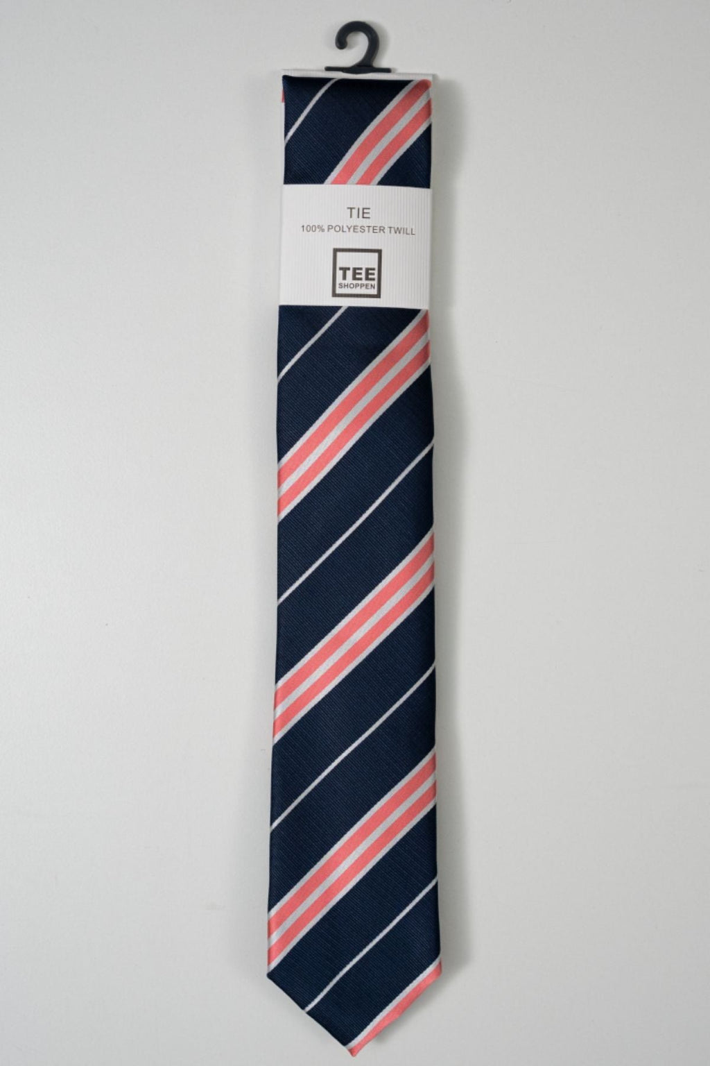 Tie - Navy Striped