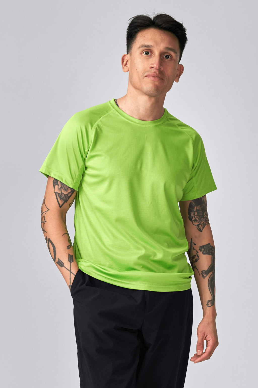 T -shirt da allenamento - verde lime