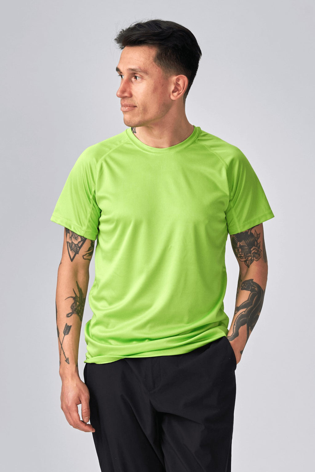 T -shirt da allenamento - verde lime