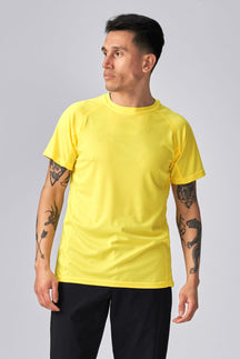 T -shirt da allenamento - giallo