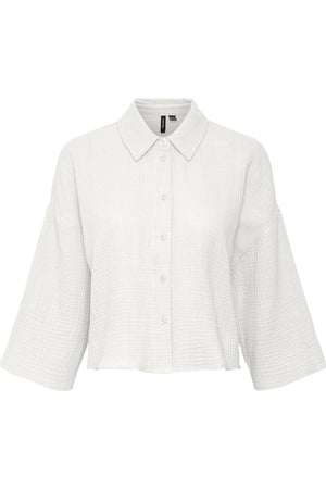 Natali Crop Shirt - Biancaneve