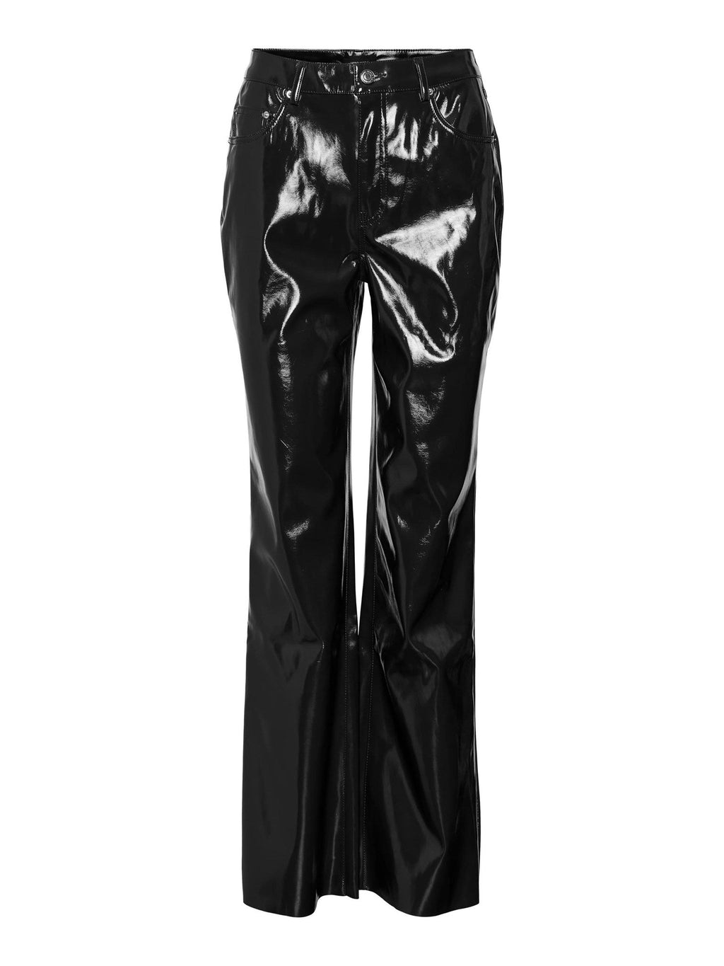 Kithy sciolto lucido Pants - Nero