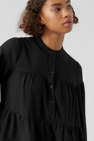 Abito a maniche lunghe Hyms - nero