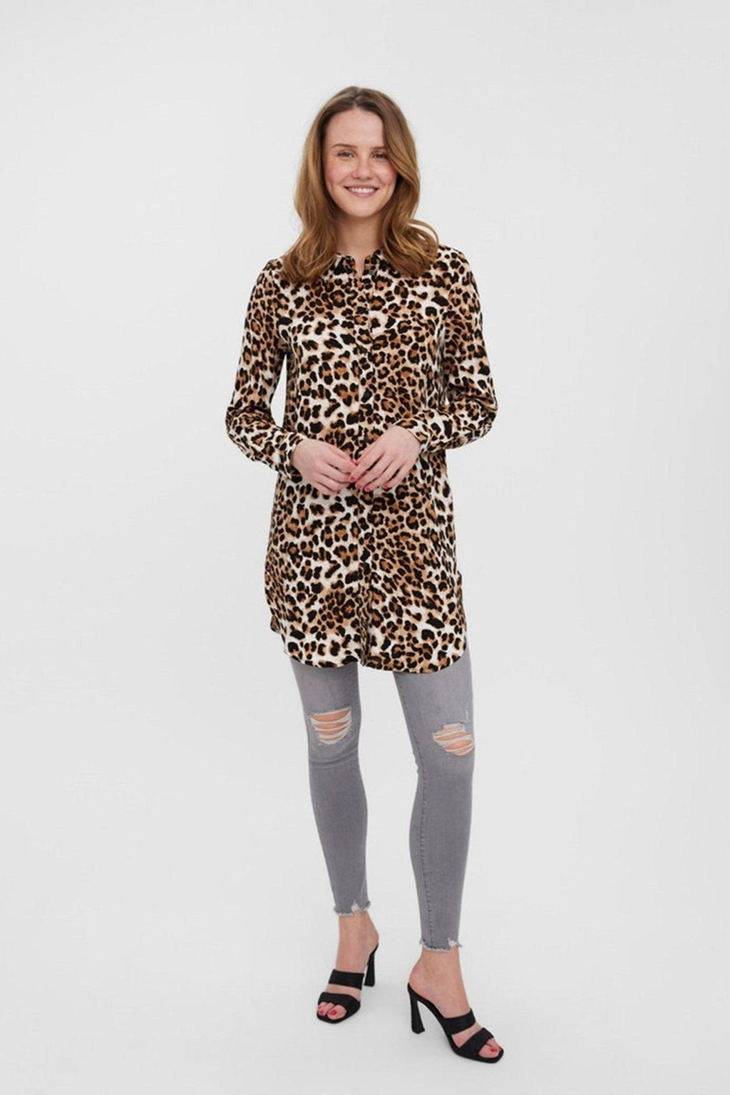 Shirt lungo facile - abbronzatura