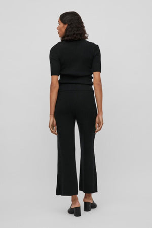 Pantaloni svasati kasley - nero