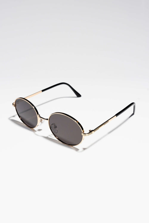 William Sunglasses - Gold/Black - TeeShoppen Group™ - Accessories - TeeShoppen