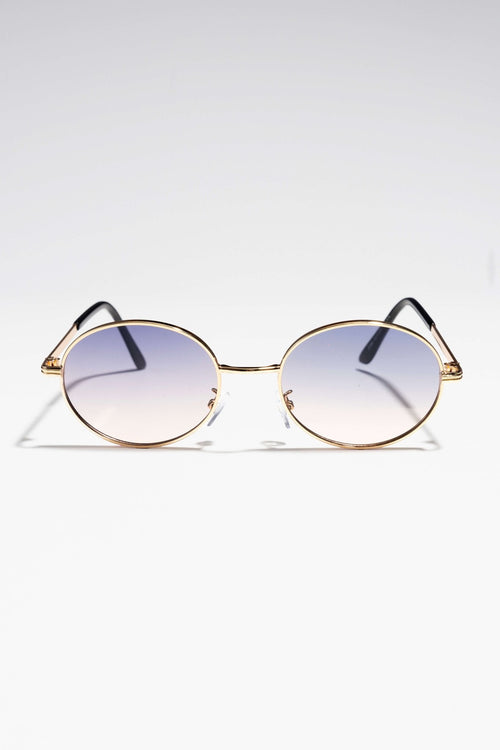 William Sunglasses - Gold/Gray - TeeShoppen Group™ - Accessories - TeeShoppen