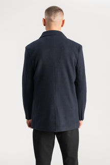 Cappotto di lana - Navy