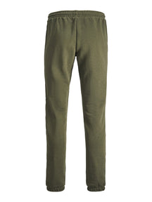 Pantaloni della tuta di base - verde scuro