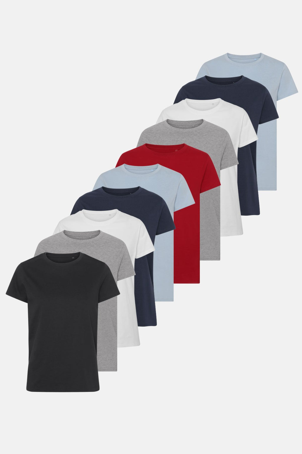 Basic T-shirt - Pacchetto (9 pezzi)