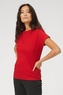 T -shirt di base - rosso