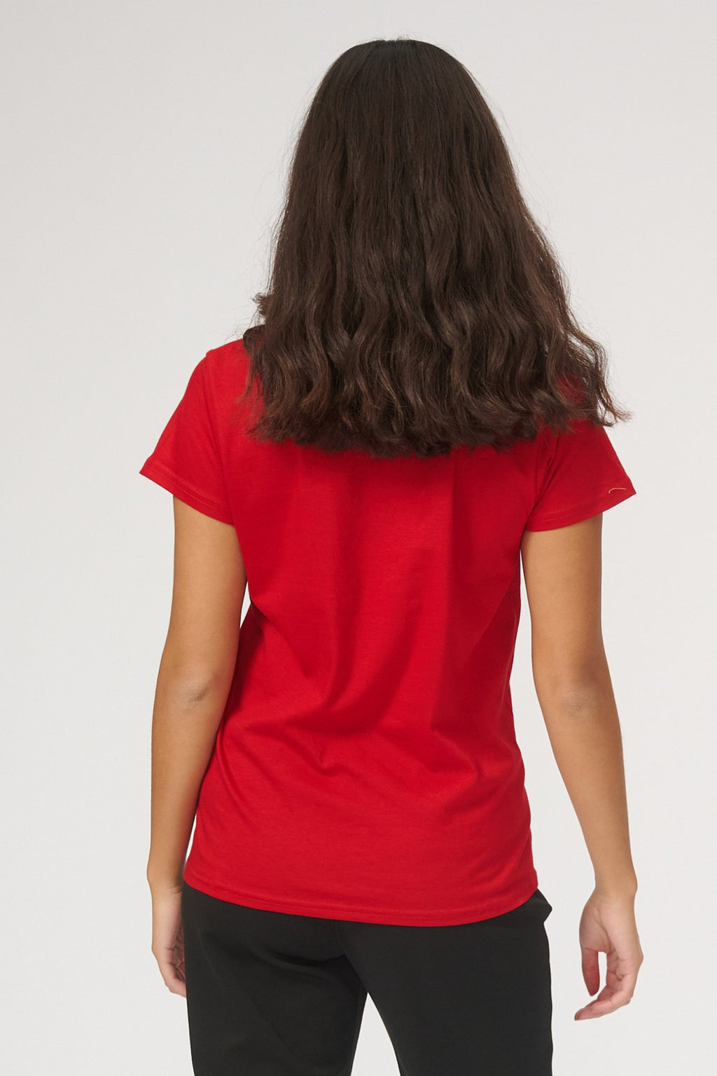T -shirt di base - rosso