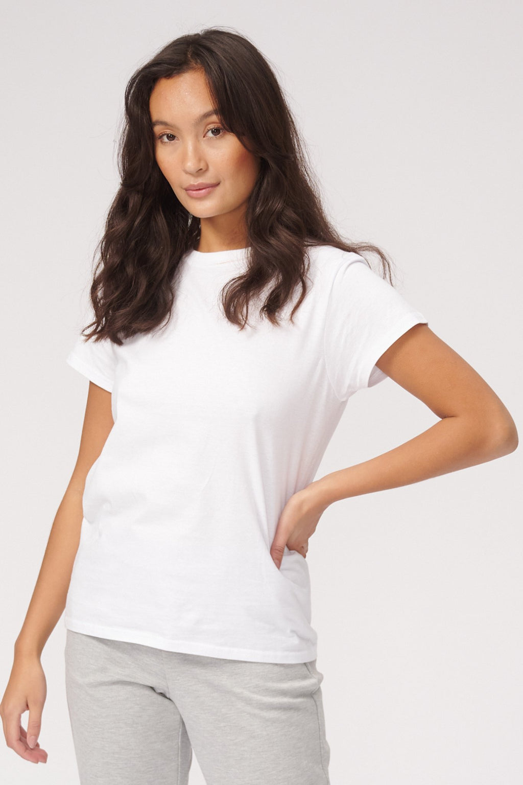 T -shirt di base - bianco