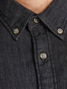 Shirt di jeans ruscello - denim nero