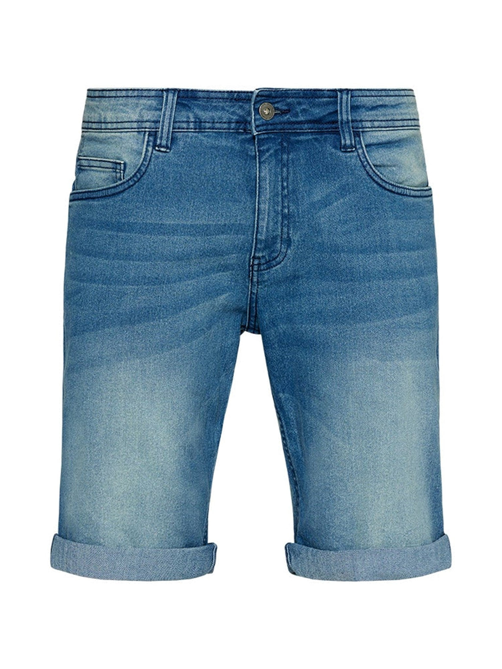 Pantaloncini di jeans - blu