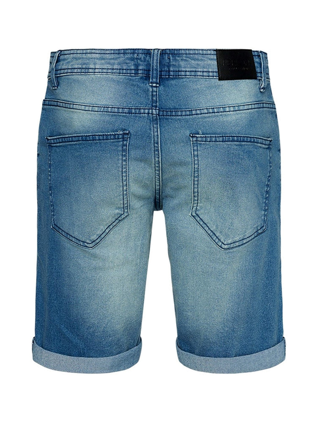 Pantaloncini di jeans - blu