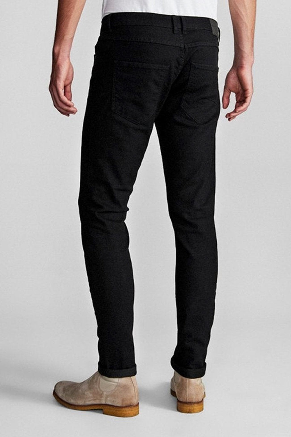 Jeans slim denim allungamento - nero